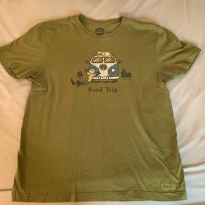 Mens Life is Good Road Trip T-shirt